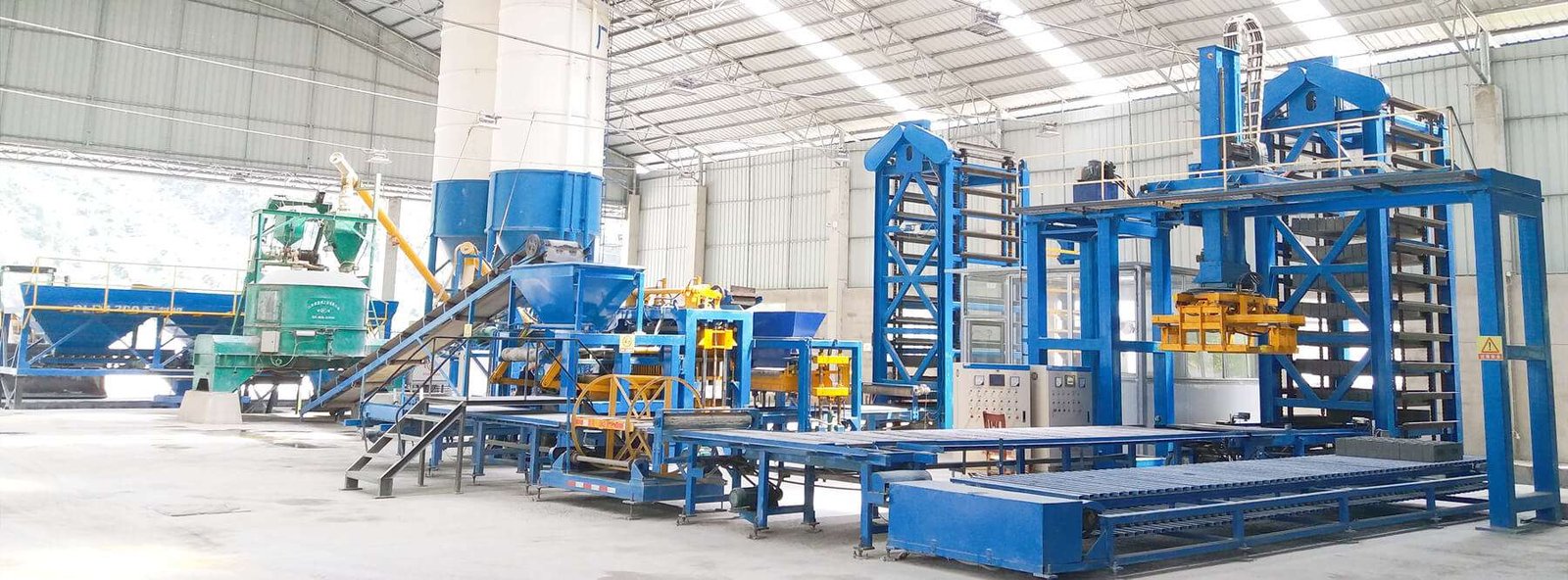 Concrete Blocks Production Line industrial reference
