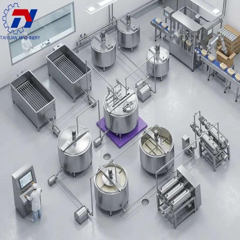 Butter & Ghee Production Line industrial reference