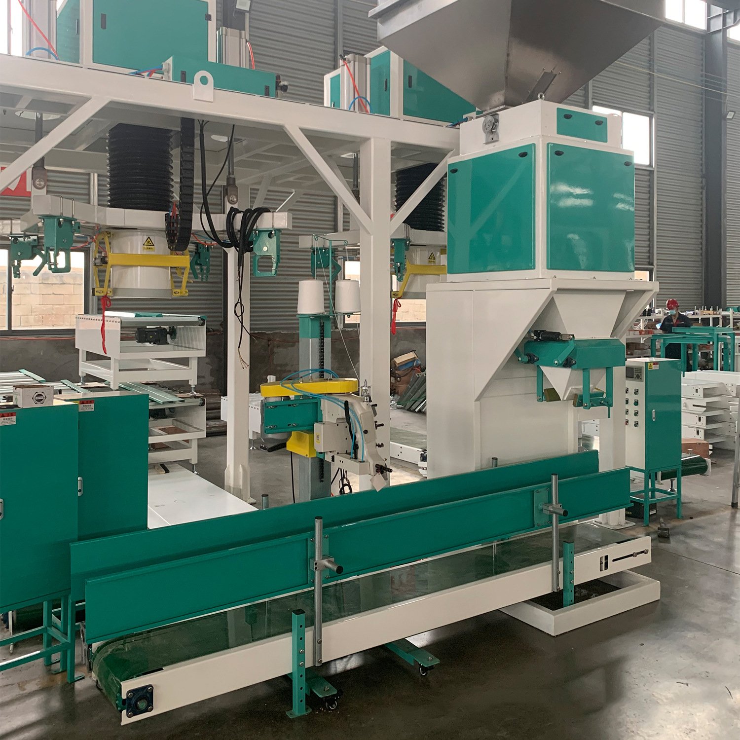 Compost Screening & Bagging Line industrial reference