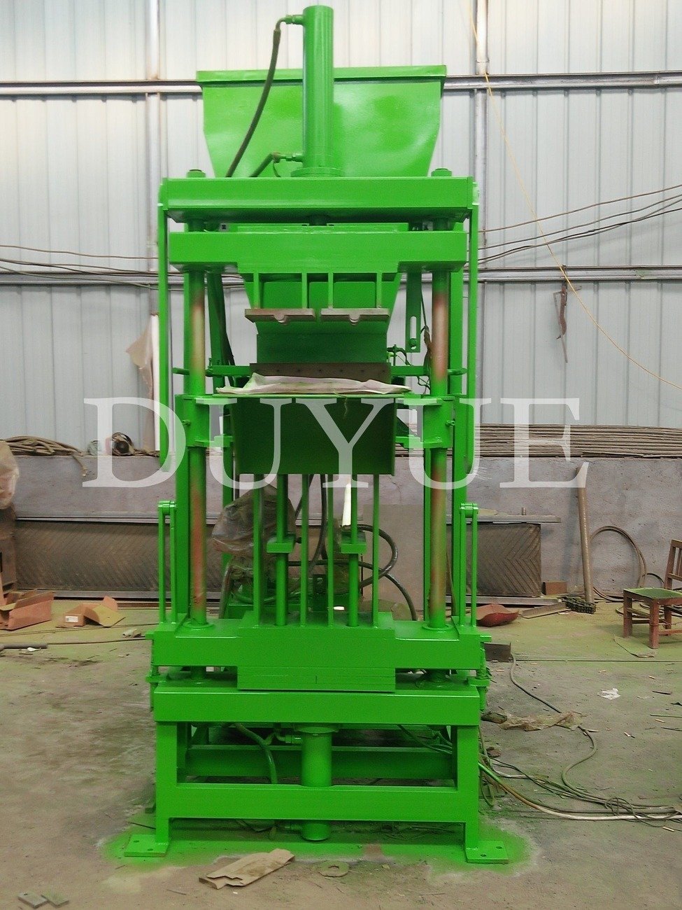 Compressed-Earth Block Production Line industrial reference
