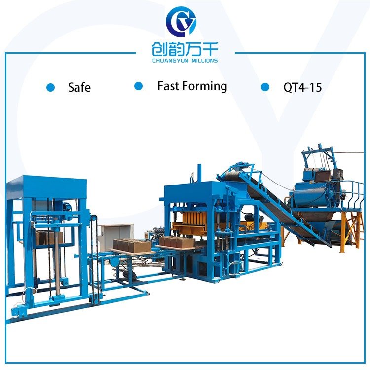 Concrete Block & Interlock Moulds Line industrial reference