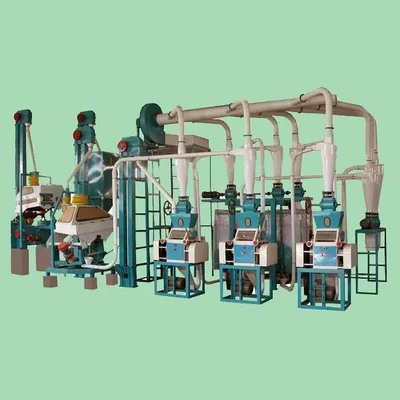 Mini Stone-Ground Wheat Flour Line industrial reference