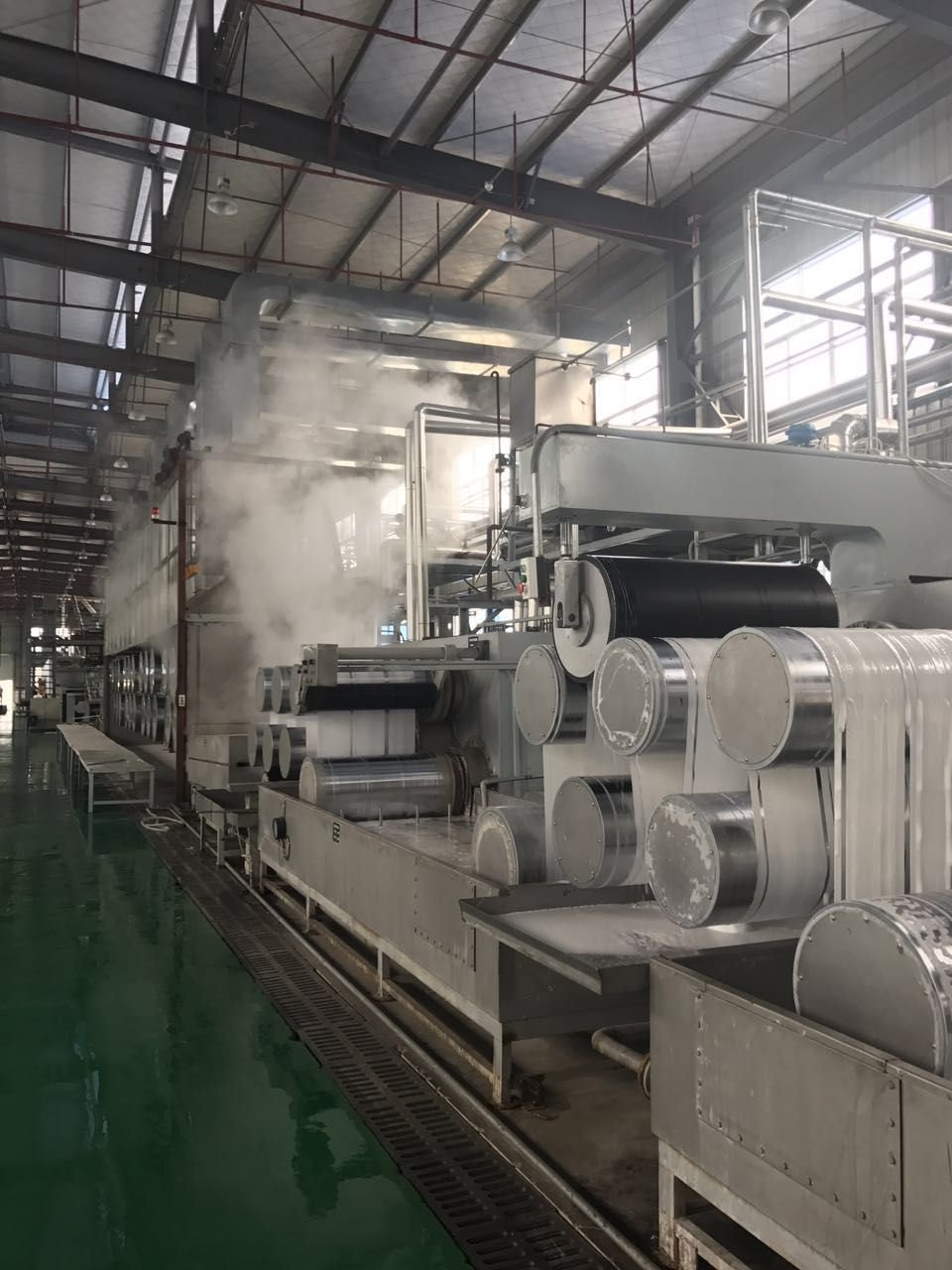 Recycled PET Polyester Staple Fibre Line industrial reference