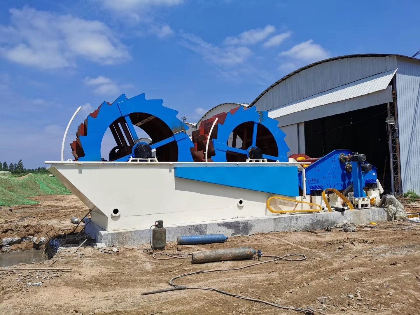 Sand Washing & Classification Line industrial reference