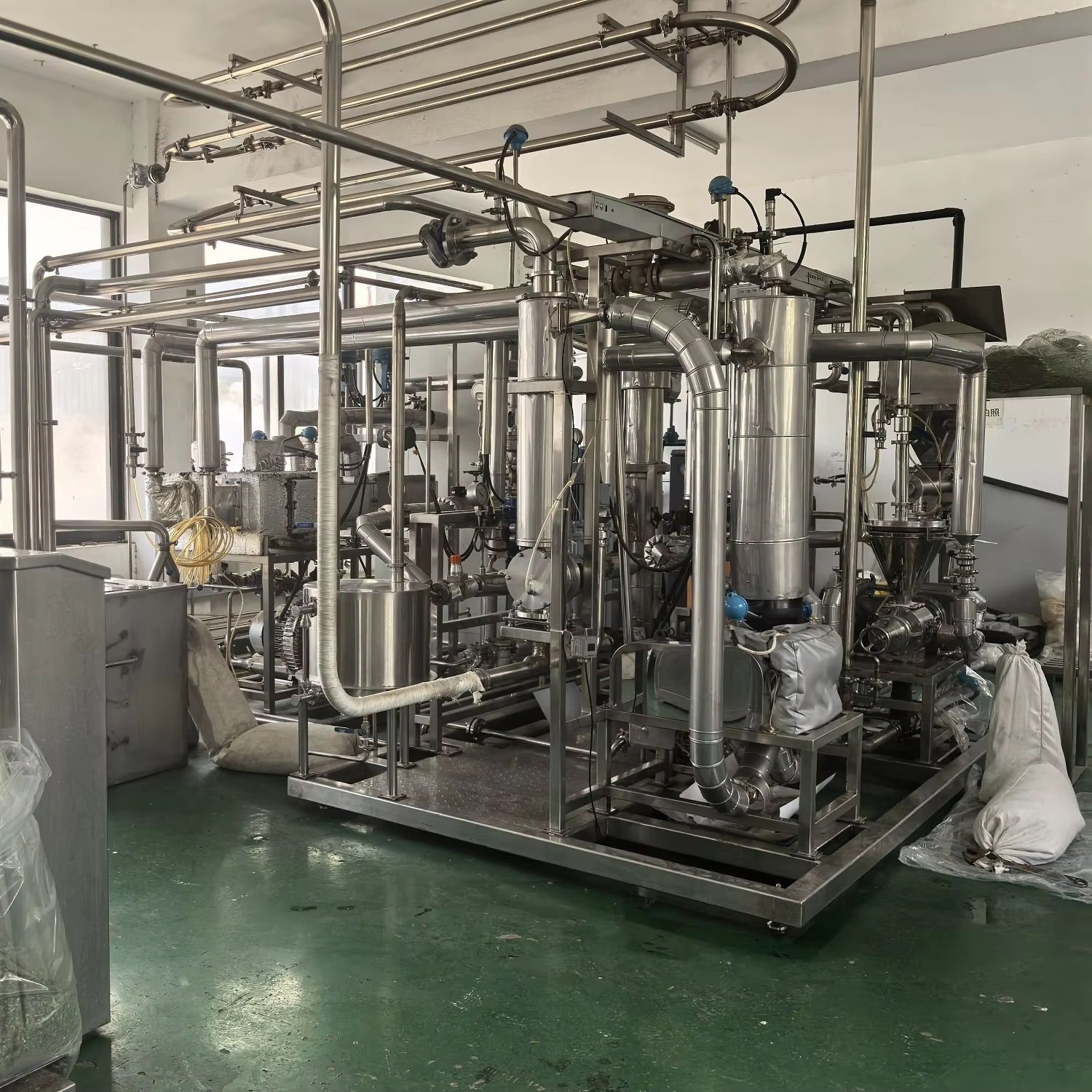 Spice Cleaning & Steam Decontamination Line industrial reference