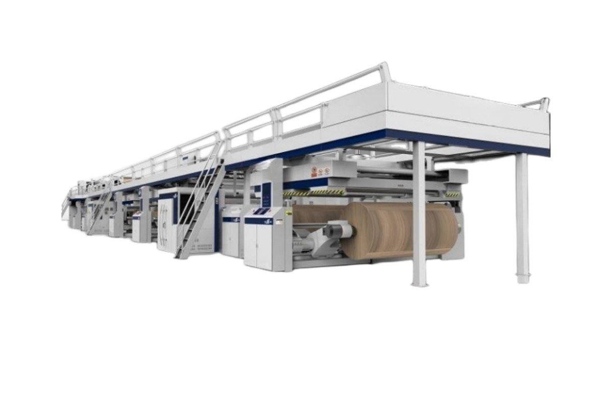 Two-Ply Corrugated-Board Single-Facer Line industrial reference