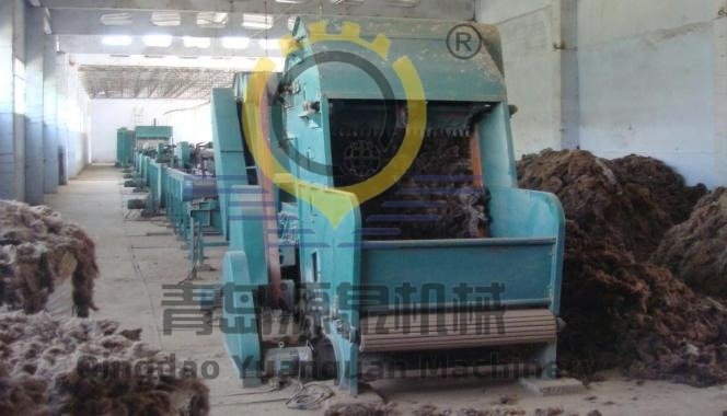 Wool Washing, Carding & Preparation Line industrial reference