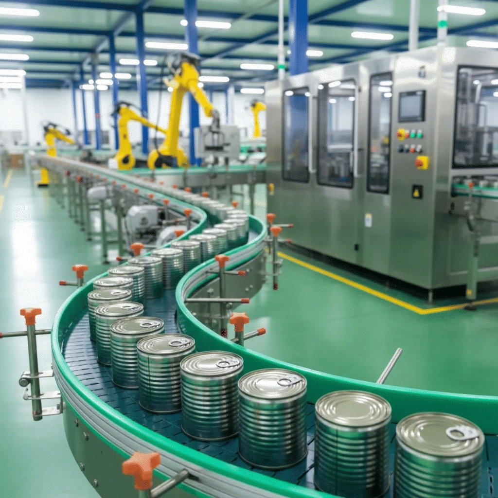 Canned Food & Compote Line industrial reference