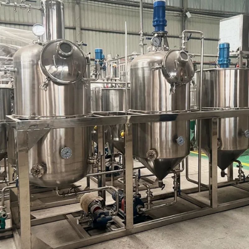 Edible Oil Production Line industrial reference