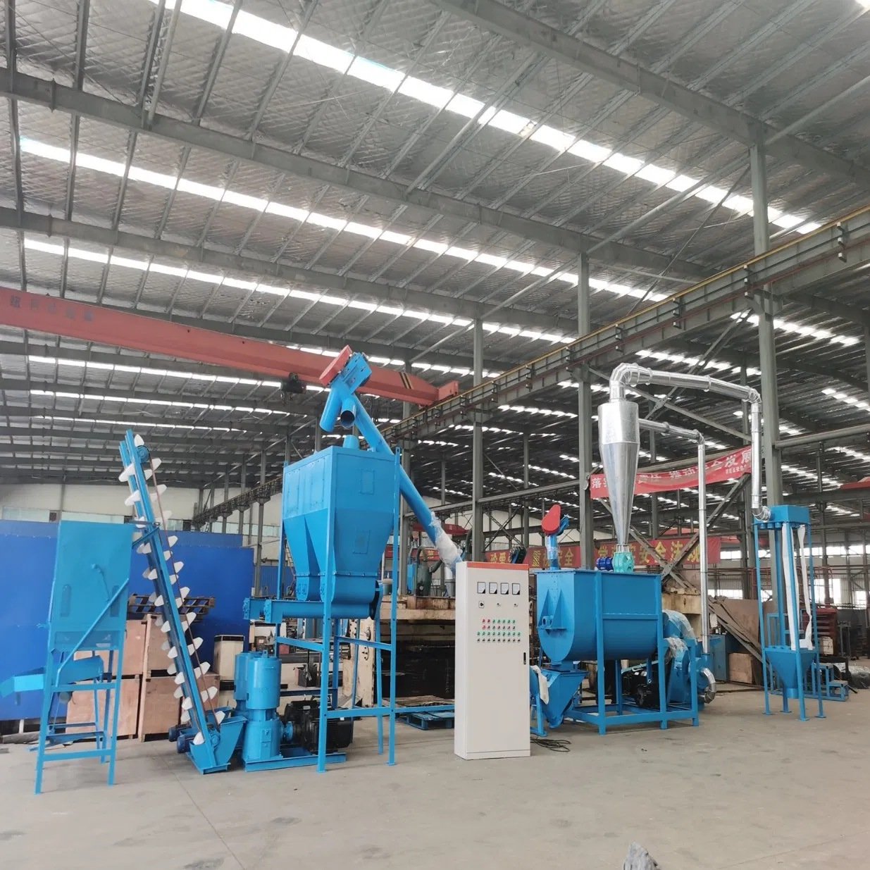 Poultry & Livestock Feed Line industrial reference