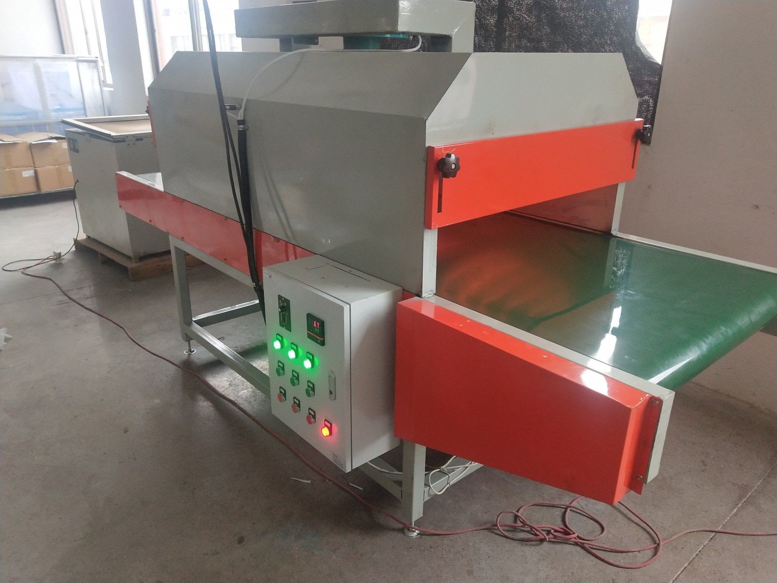 Spray Paint Drying Tunnel industrial reference