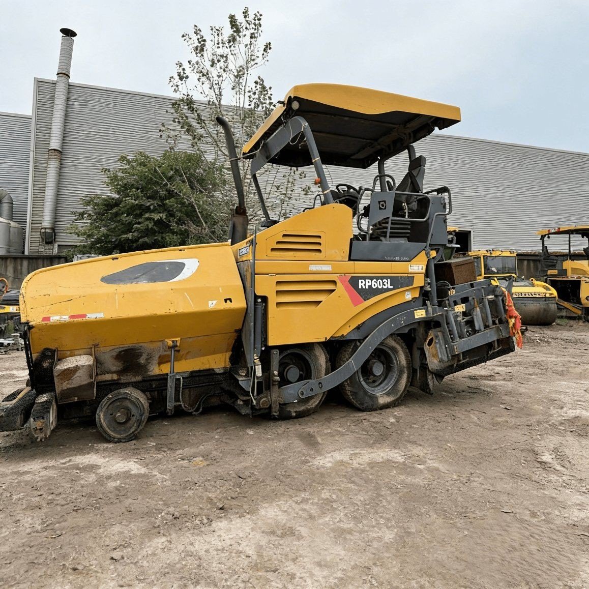 Second-Hand Asphalt Paver industrial reference